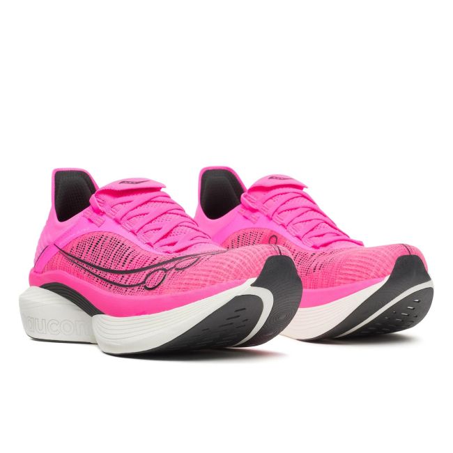 Pantofi alergare Saucony Endorphin Elite 2 - roz Shock | placă carbon
