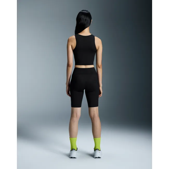 Bustieră sport On Studio Cut-Out Crop W - negru, design cut-out