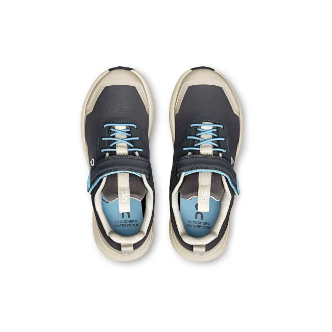 Ghete copii On Cloudhero Waterproof K - negru Eclipse | alb Pearl