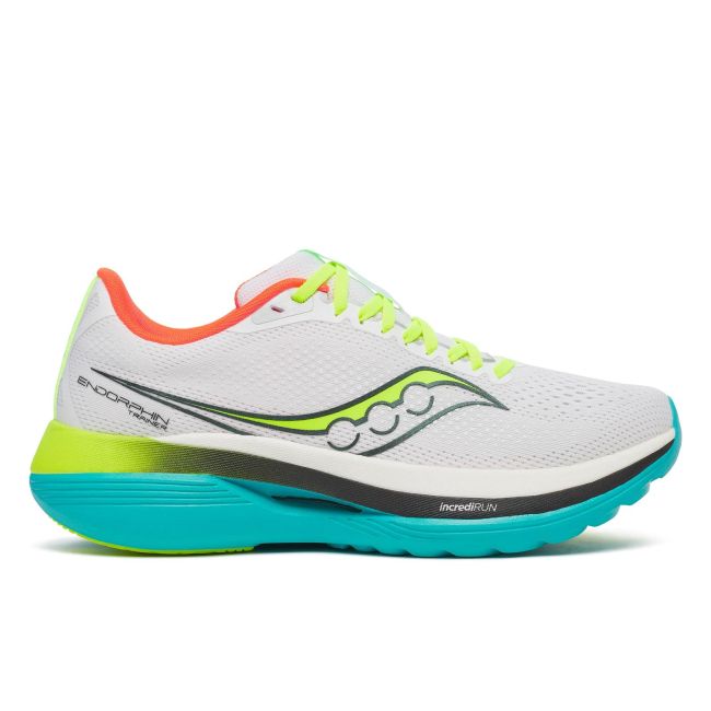 Pantofi alergare Saucony Endorphin Trainer - alb Mutant | șosea