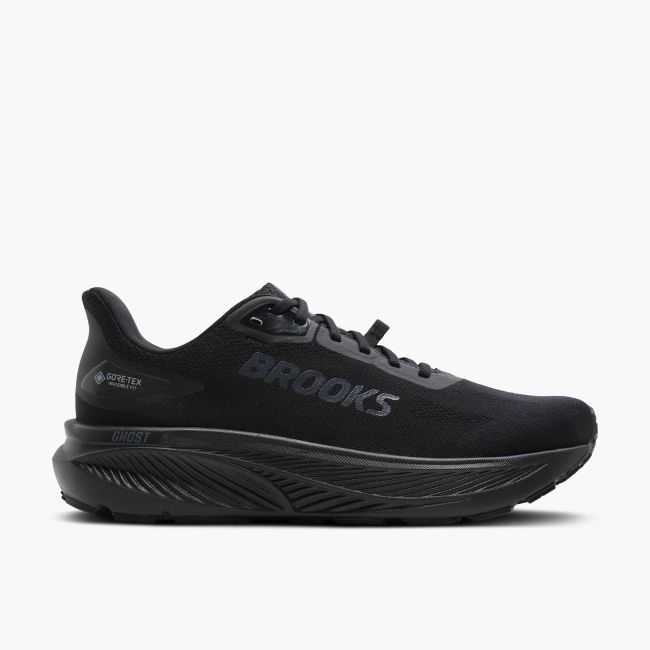 Pantofi alergare Brooks Ghost 18 GTX - negru/ebony | impermeabili
