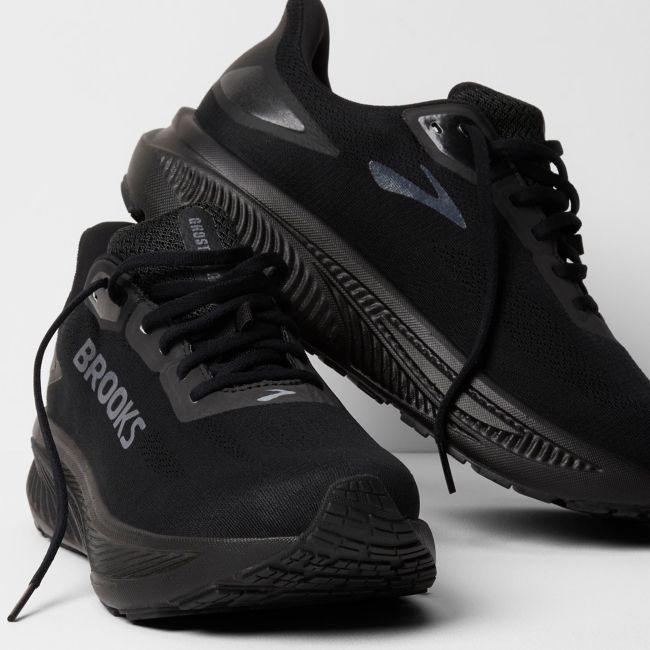 Pantofi alergare Brooks Ghost 18 GTX - negru/ebony | impermeabili