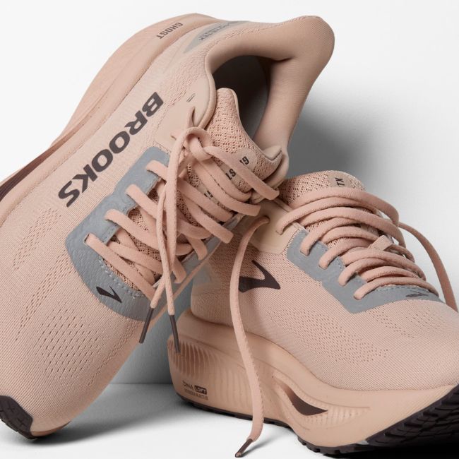 Pantofi alergare Brooks Ghost 18 GTX W - portocaliu | impermeabili GORE-TEX