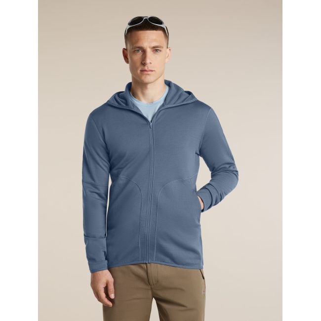 Hanorac Icebreaker 560 RealFleece Elemental II - bej Dawn | lana Merino, mărime L