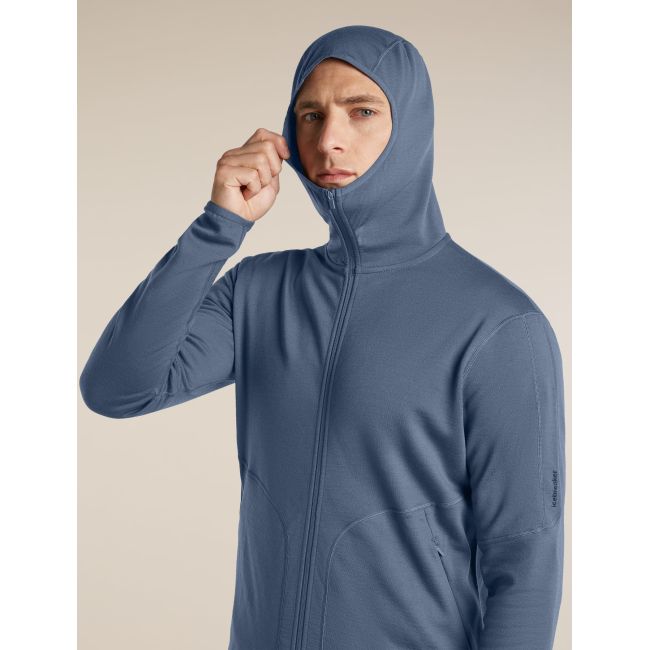 Hanorac Icebreaker 560 RealFleece Elemental II - bej Dawn | lana Merino, mărime L