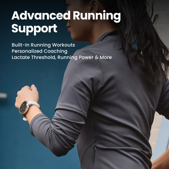Ceas inteligent Amazfit Active 3 Premium - argintiu Apex | ghidare antrenament