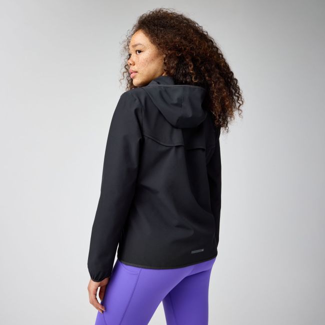 Geacă alergare Brooks Canopy Jacket W - negru | protecție vânt