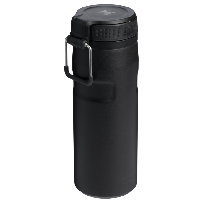Termos Stanley IceFlow Twist Flip 0.47L - negru | izolație vacuum, mărime 0.47 L