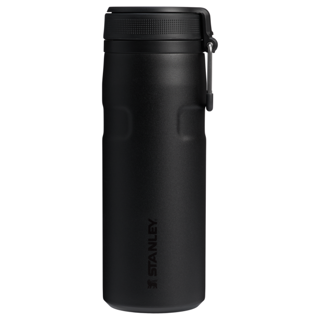 Termos Stanley IceFlow Twist Flip 0.47L - negru | izolație vacuum, mărime 0.47 L