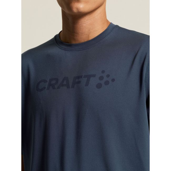 Tricou alergare Craft Essence Logo Tee 2 bărbaţi - bleumarin Night