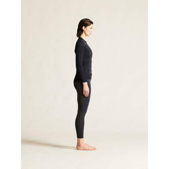 Bluză de corp Craft Active Extreme X Wind LS damă - negru Granite | anti-vânt