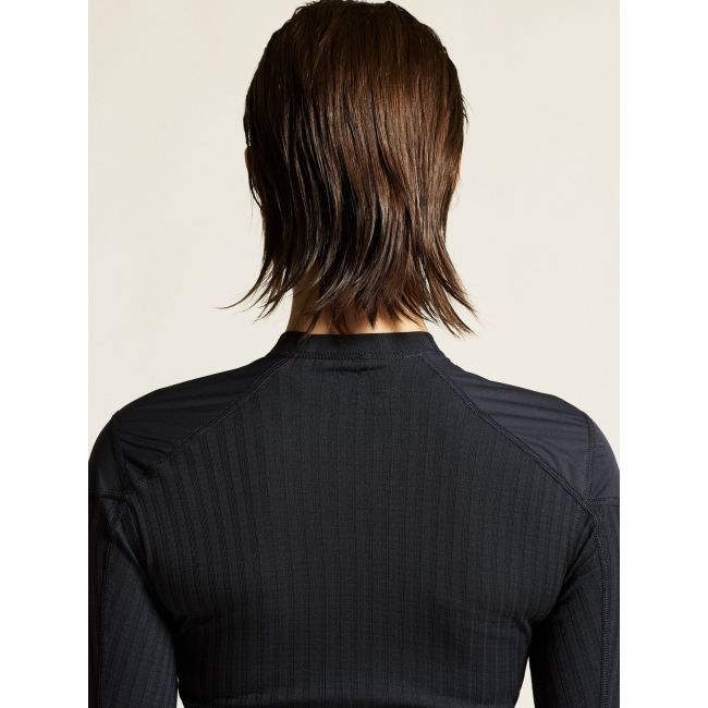 Bluză de corp Craft Active Extreme X Wind LS damă - negru Granite | anti-vânt
