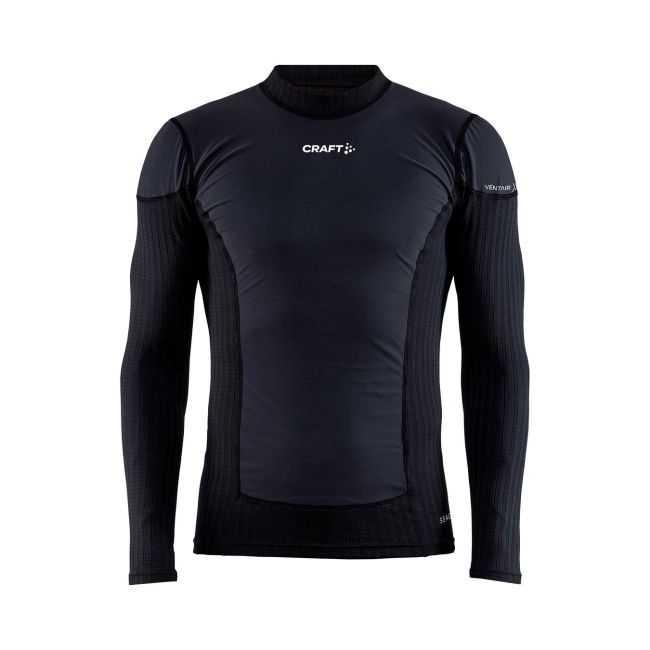 Bluză de corp Craft Active Extreme X Wind LS bărbaţi - negru Granite | anti-vânt
