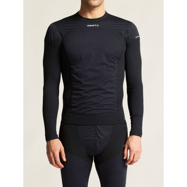 Bluză de corp Craft Active Extreme X Wind LS bărbaţi - negru Granite | anti-vânt