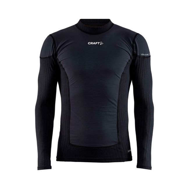 Bluză de corp Craft Active Extreme X Wind LS bărbaţi - negru Granite | anti-vânt