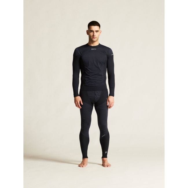 Bluză de corp Craft Active Extreme X Wind LS bărbaţi - negru Granite | anti-vânt
