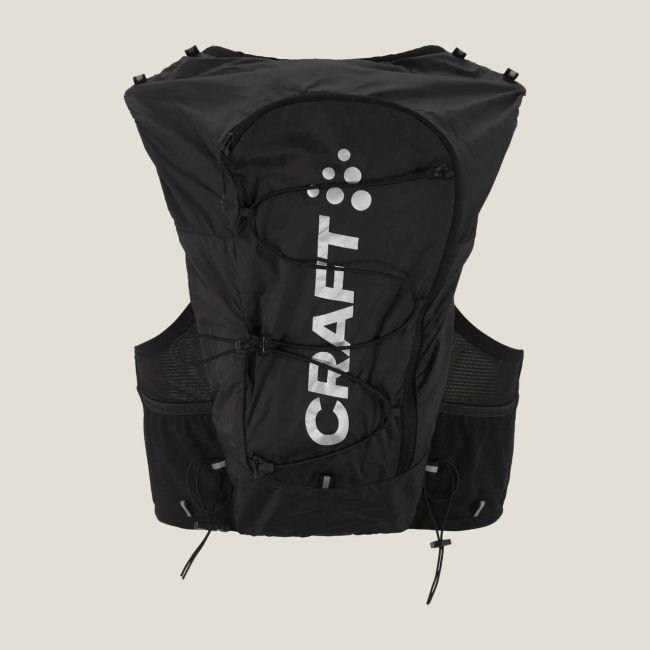 Vestă hidratare alergare Craft PRO Hydration Vest 5,5L - neagră