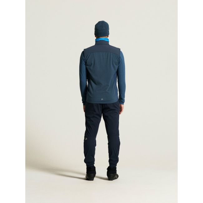 Vestă alergare Craft ADV Essence Warm 2 bărbaţi - bleumarin Night Blue