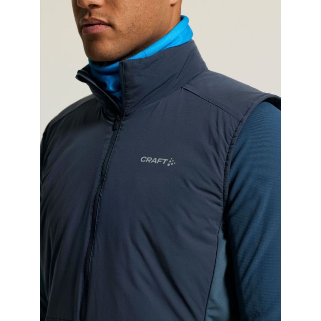 Vestă alergare Craft ADV Essence Warm 2 bărbaţi - bleumarin Night Blue