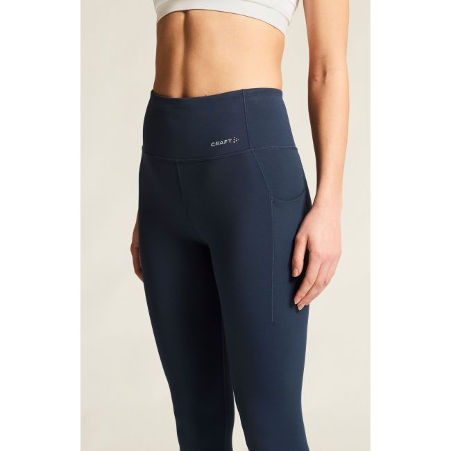 Colanţi alergare Craft Essence Tights 3 damă - bleumarin Blaze