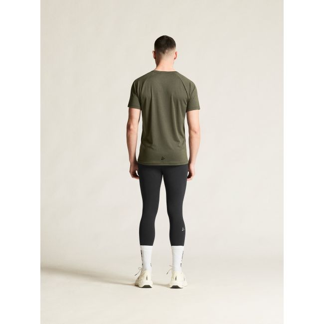 Colanţi alergare Craft Core Essence Tights 2 - negri | şnur în talie