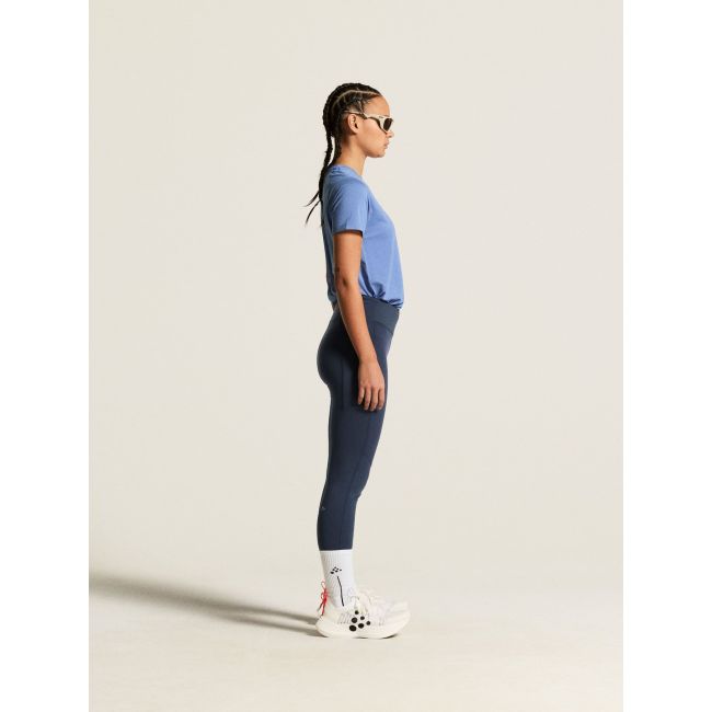 Tricou alergare Craft Essence Logo Tee 2 damă - albastru Blue Bell