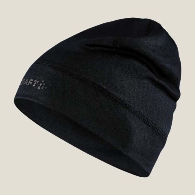 Căciulă alergare Craft CORE Essence Jersey Hat - neagră