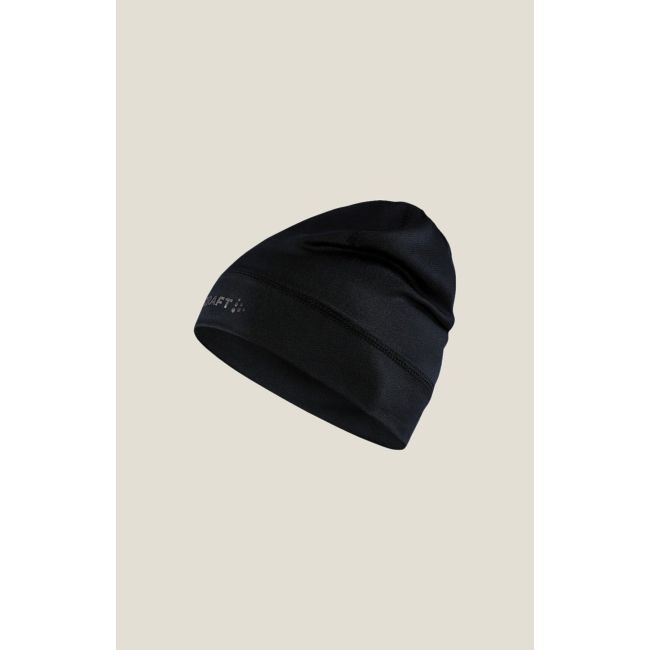 Căciulă alergare Craft CORE Essence Jersey Hat - neagră, mărime UNI