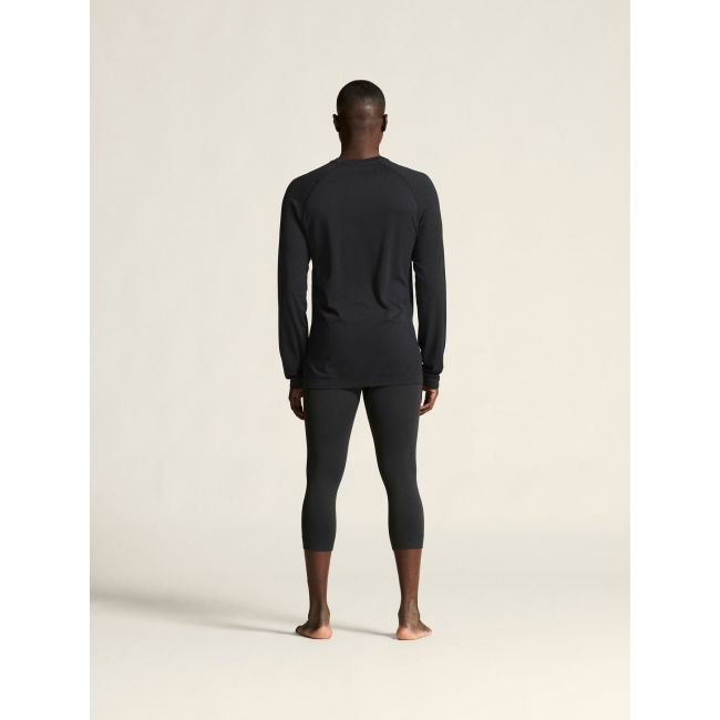 Bluză de corp Craft Active Comfort LS 2 bărbaţi - neagră | seamless