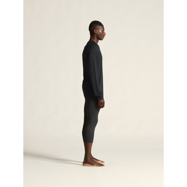 Bluză de corp Craft Active Comfort LS 2 bărbaţi - neagră | seamless