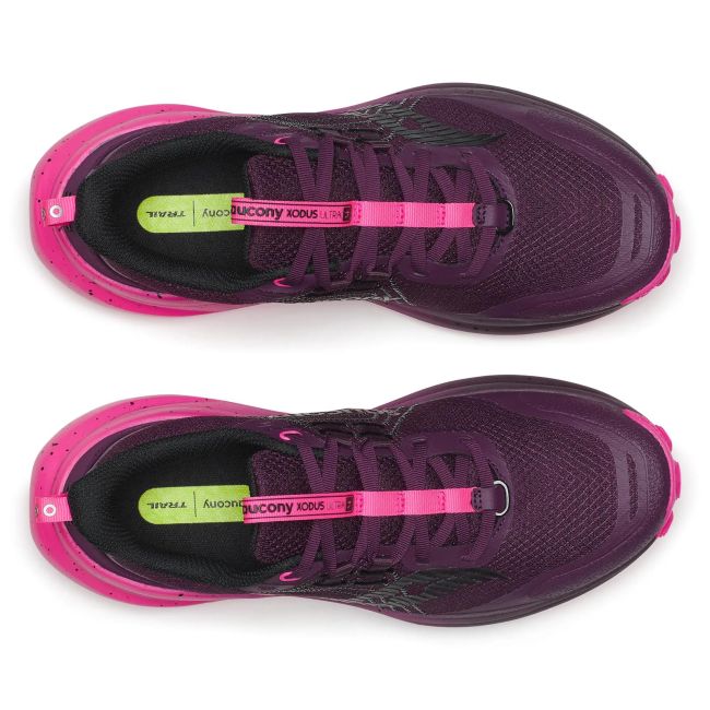 Pantofi alergare Saucony Xodus Ultra 4 W - mov Eggplant | amortizare maximă