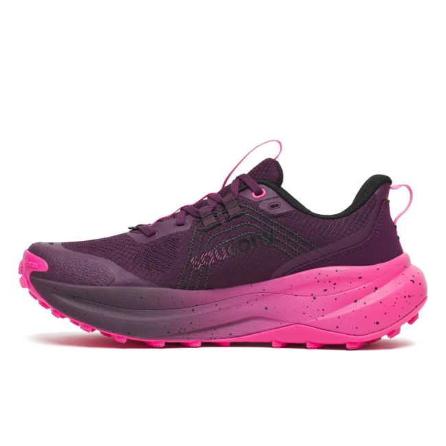 Pantofi alergare Saucony Xodus Ultra 4 W - mov Eggplant | amortizare maximă
