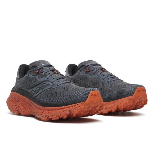 Pantofi alergare Saucony Guide TR - Carbon | Rust | amortizare maximă