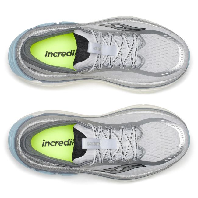 Pantofi alergare Saucony Paramount Max W - argintiu | amortizare maximă