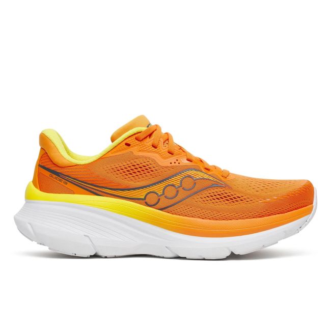 Pantofi alergare Saucony Guide 19 - roșu Fuego | Cyber | amortizare maximă