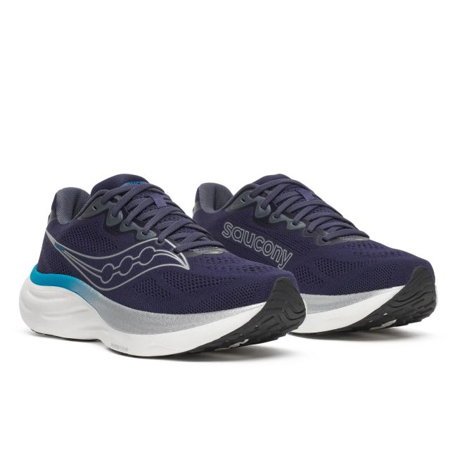 Pantofi alergare Saucony Ride 19 - bleumarin | amortizare excelentă