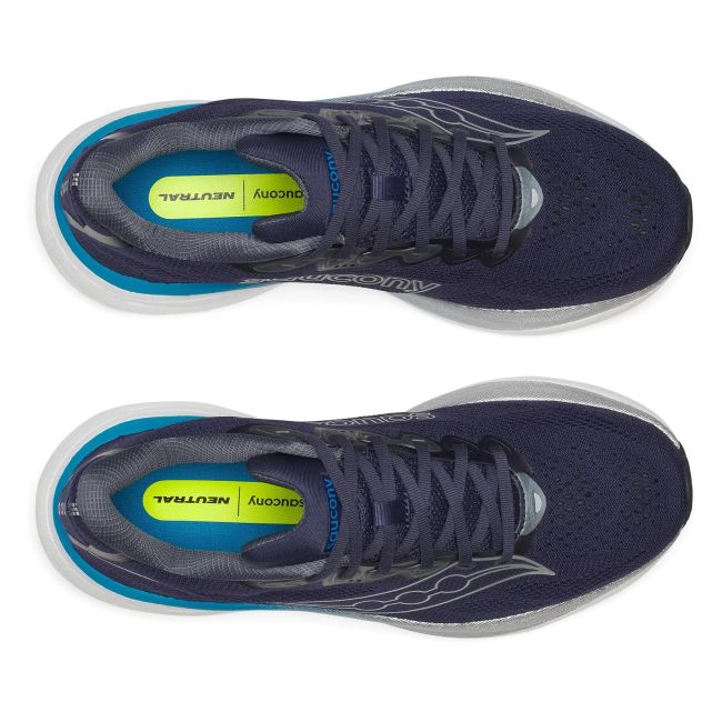 Pantofi alergare Saucony Ride 19 - bleumarin | amortizare excelentă