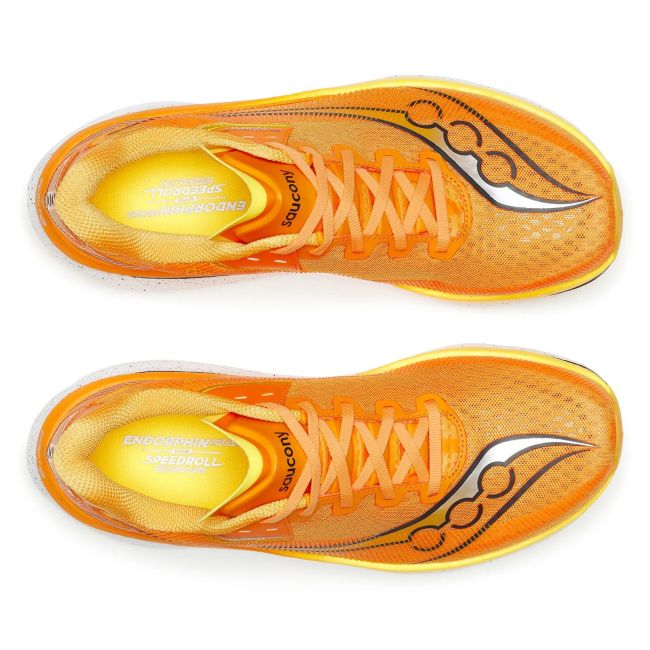 Pantofi alergare Saucony Endorphin Azura - roșu Fuego | confort și viteză