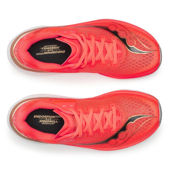 Pantofi alergare Saucony Endorphin Azura W - roșu ViZiRed | amortizare superioară
