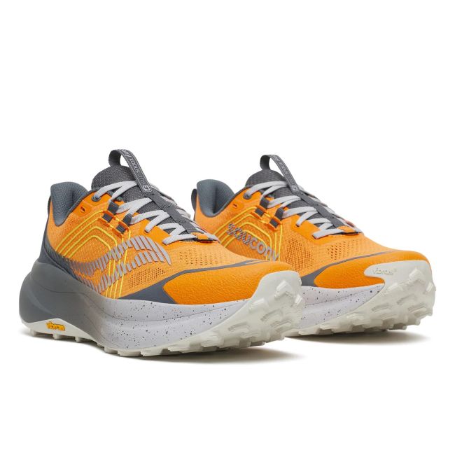 Pantofi trail Saucony Xodus Ultra 4 - portocaliu Fuego | amortizare