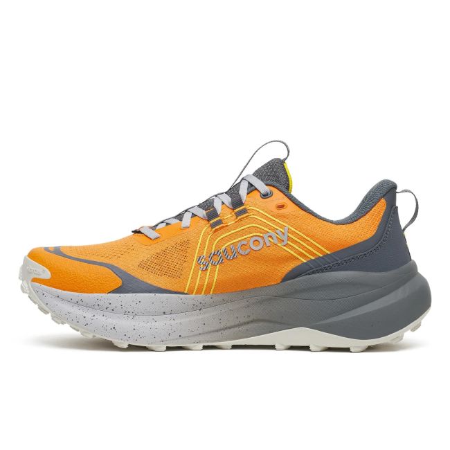 Pantofi trail Saucony Xodus Ultra 4 - portocaliu Fuego | amortizare