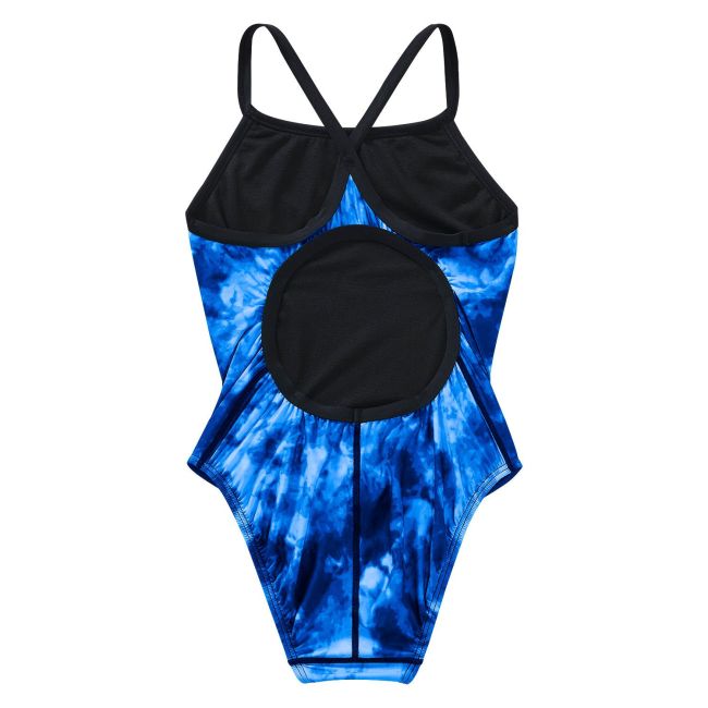 Costum înot întreg TYR Diamondfit - albastru | rezistent clor, mărime 24