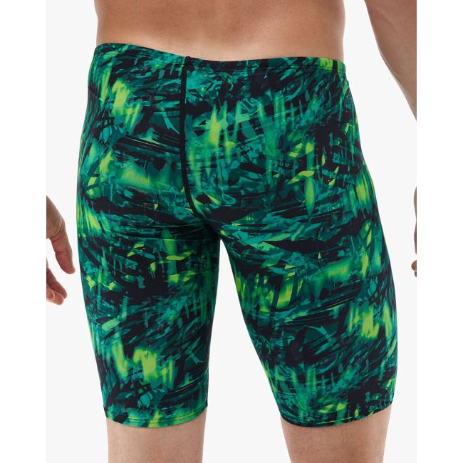 Jammer înot bărbați TYR Durafast Lite Seismo - verde | rezistent clor
