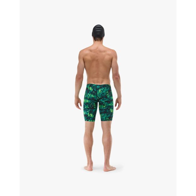 Jammer înot bărbați TYR Durafast Lite Seismo - verde | rezistent clor