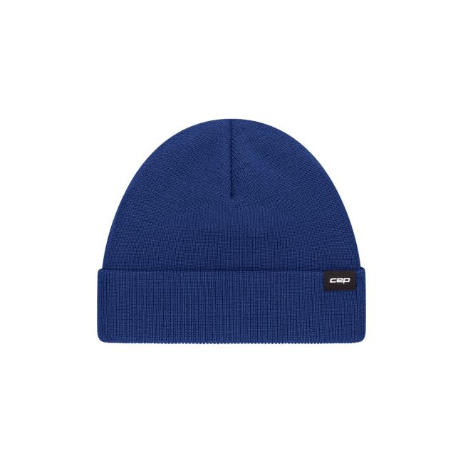 Căciulă alergare termală CEP Core Run Thermal Beanie | protecție vânt - bleumarin