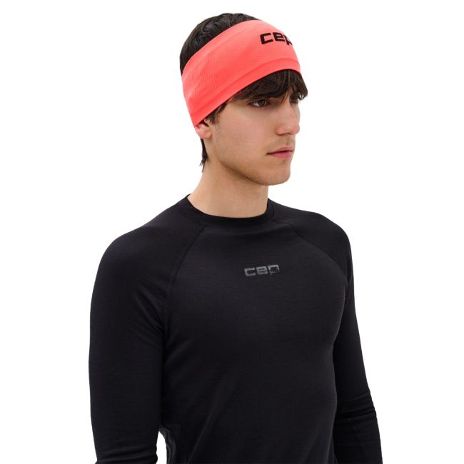 CEP - bentita - run headband 3.0 - coral neon