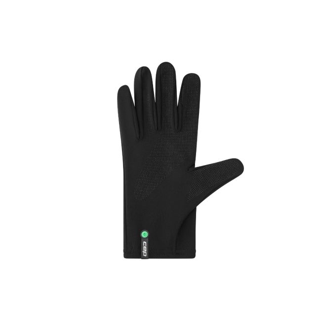 Mănuși alergare CEP Core Run Gloves - negru/reflectorizant | touchscreen