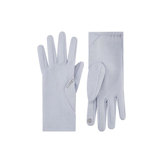 Mănuși alergare termice CEP Core Run Thermal Gloves 2.0 - albastru deschis | touchscreen