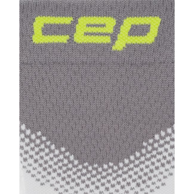 Șosete compresie CEP Run Edition Split Mid Cut W - gri | alergare