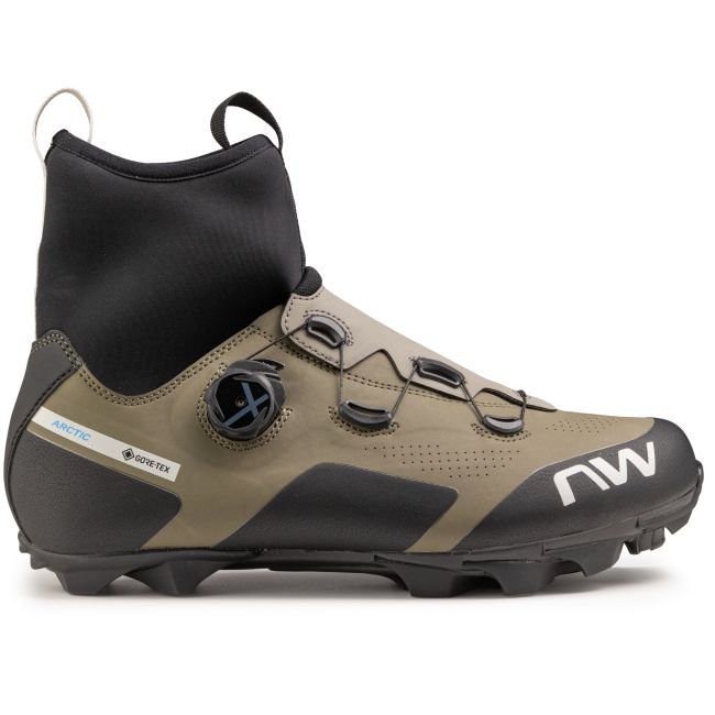 Pantofi Northwave Mtb Celsius Xc Arctic Gtx, 42 iarnă, verde/nisip model